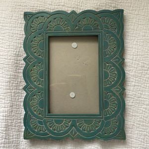 Boho picture frame for 4x6 photo